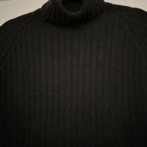 Banana Republic gray 100% cashmere TN sweater L